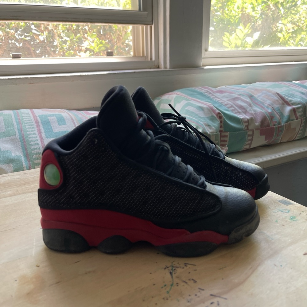 Jordan Kids Sneakers Black and Red